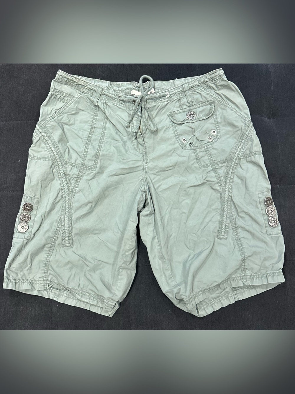 Vintage MXM green Jorts